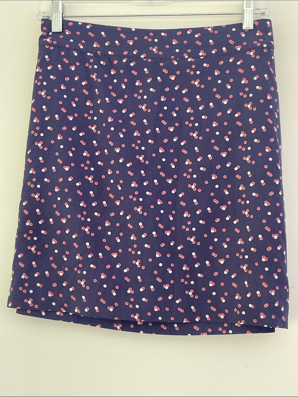 IZOD GOLF Women's Navy Pink and White Skort 12